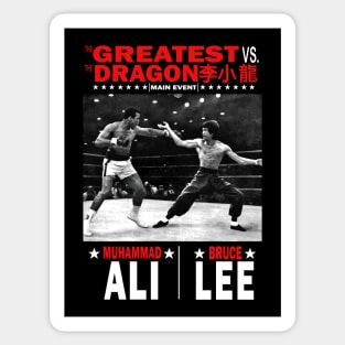 Ali vs lee Sticker